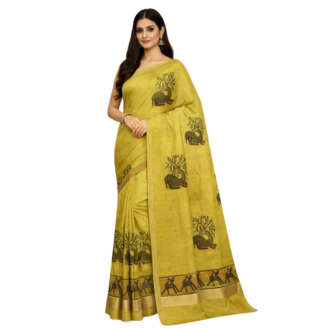 Gond Art Edition, Saree