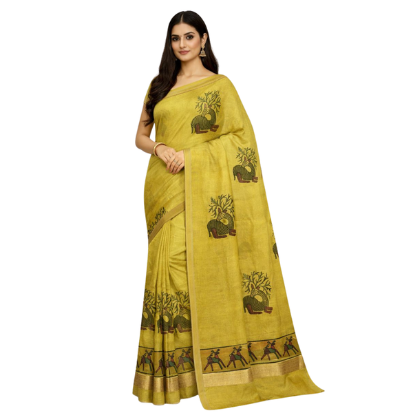 Gond Art Edition, Saree