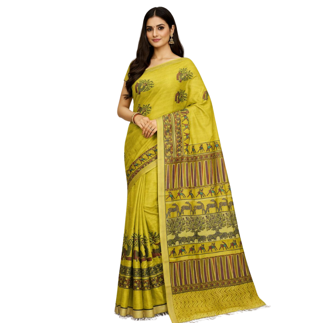 Gond Art Edition, Saree