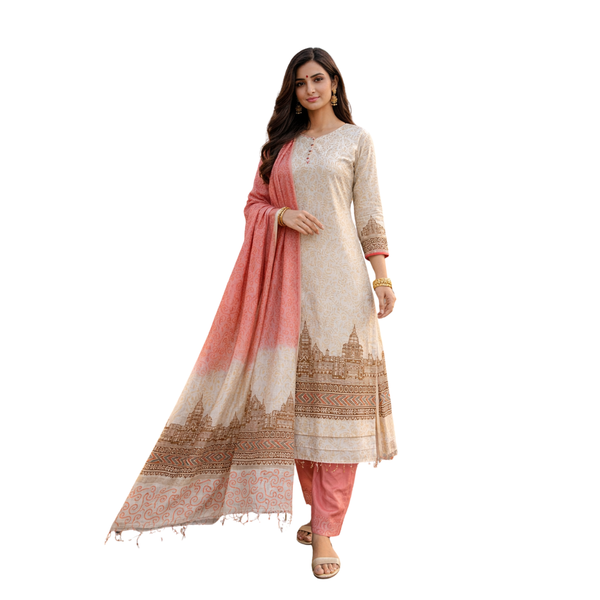 Ahilya Ghat, Maheshwar Edition Suit