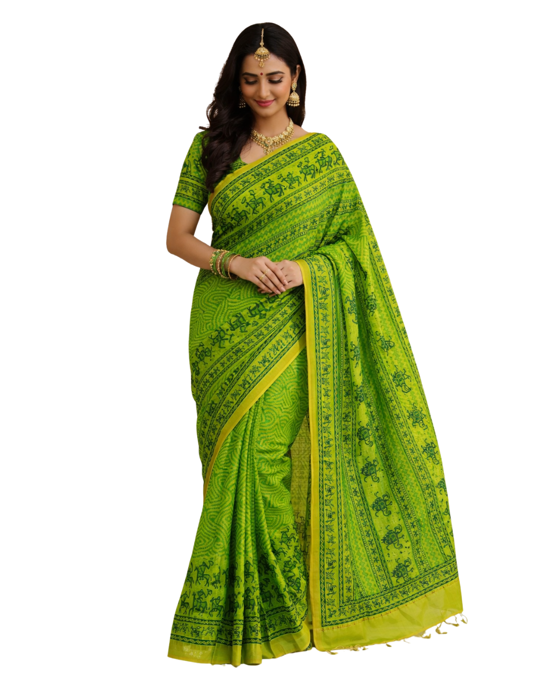 Bhimbetka Edition Saree