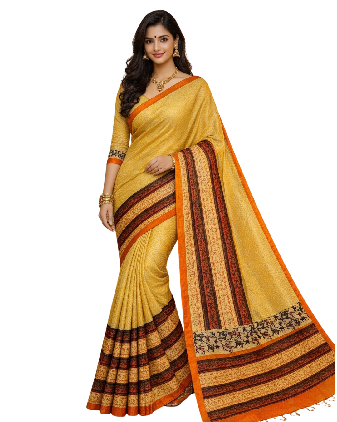 Bhimbetka Edition Saree