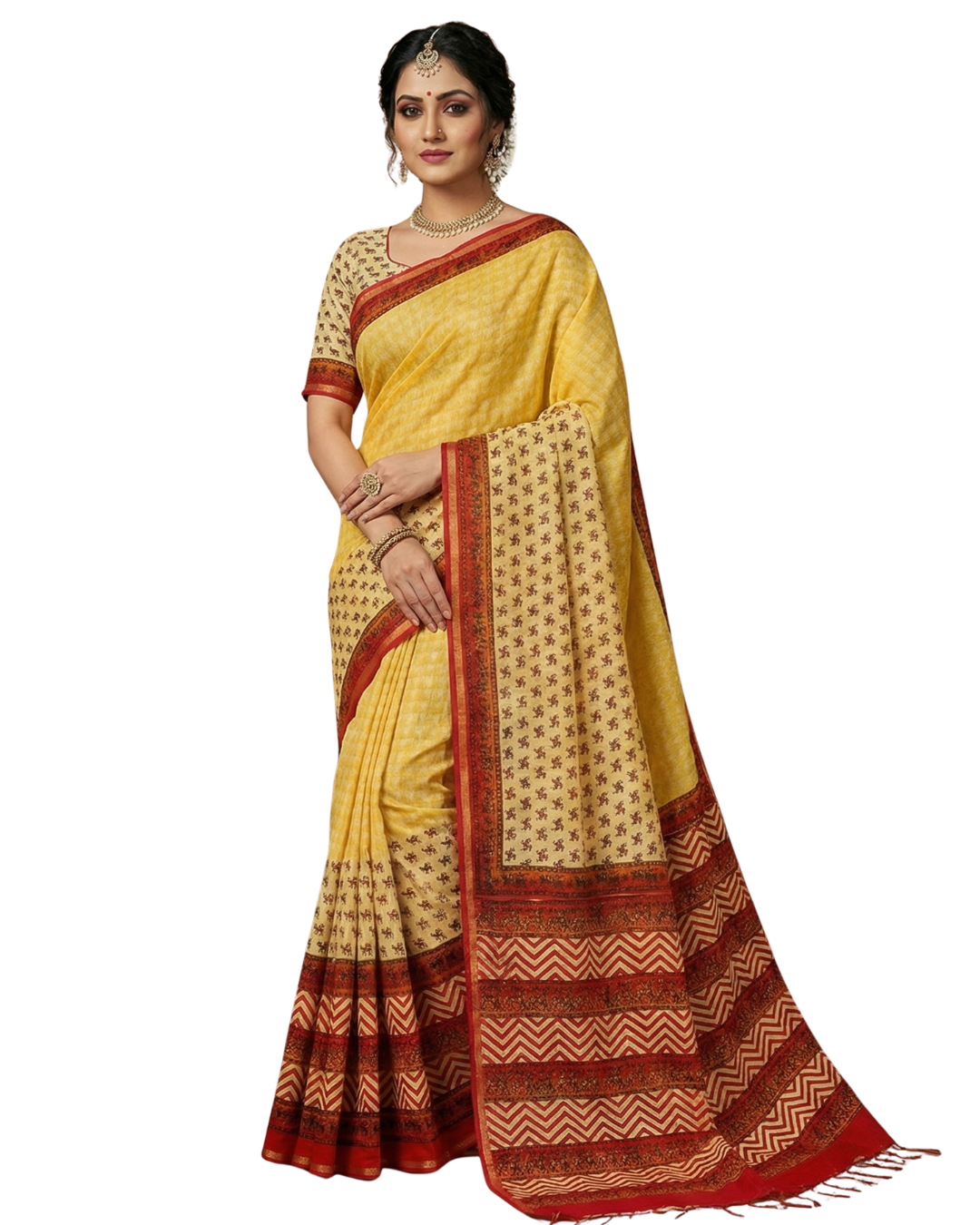 Bhimbetka Edition Saree