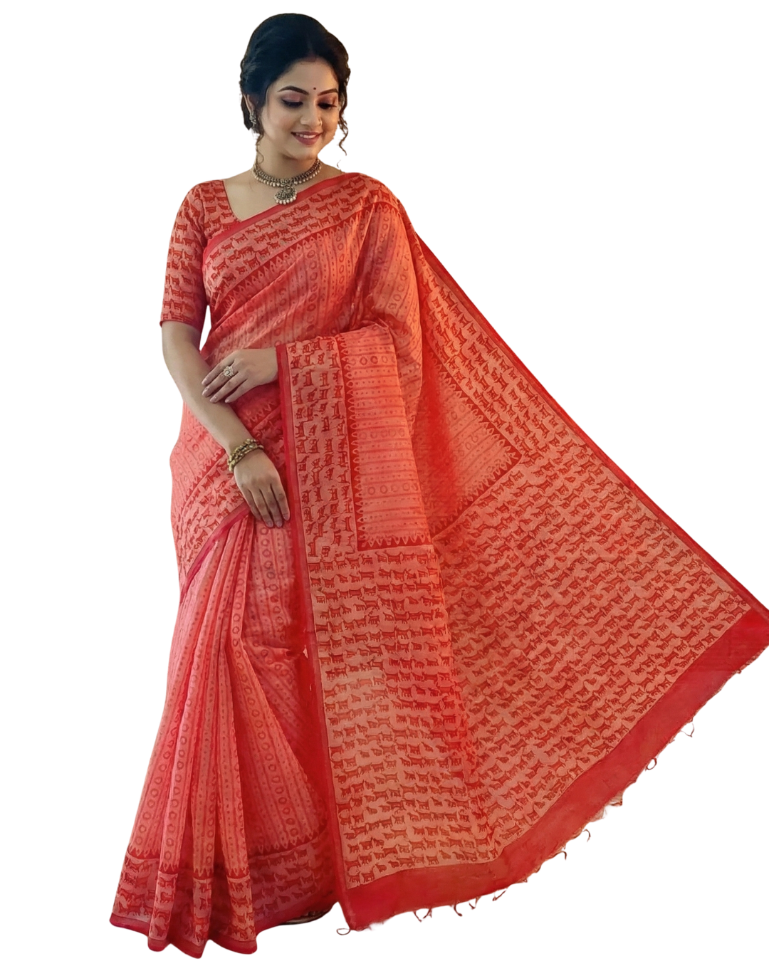 Bhimbetka Edition Saree