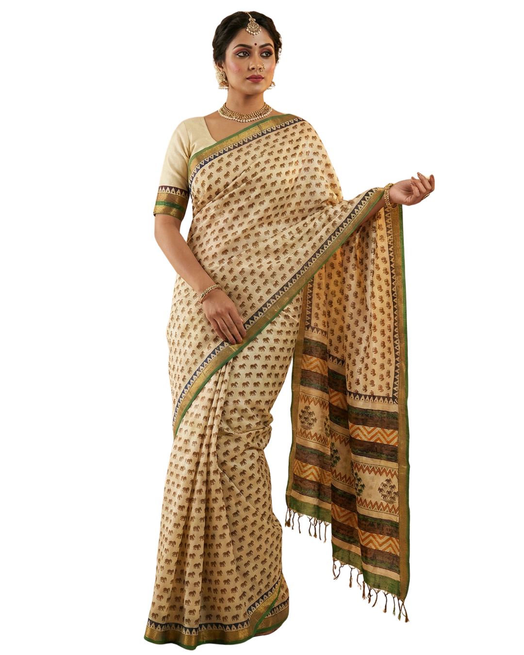 Bhimbetka Edition Saree
