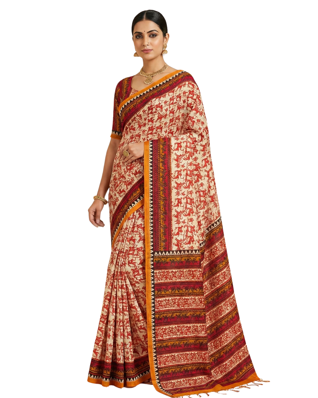 Bhimbetka Edition Saree